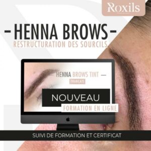 Formation en ligne : Henna brows – kit inclus Formation en ligne Roxils