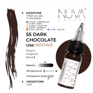 NUVA COLOR – Dark chocolate Pigments REACH Roxils