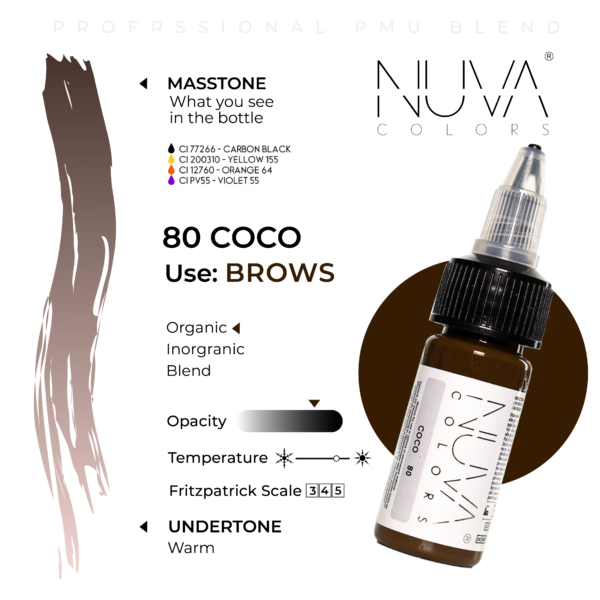 NUVA COLOR – Dark chocolate (Copie) REACH pigments Roxils